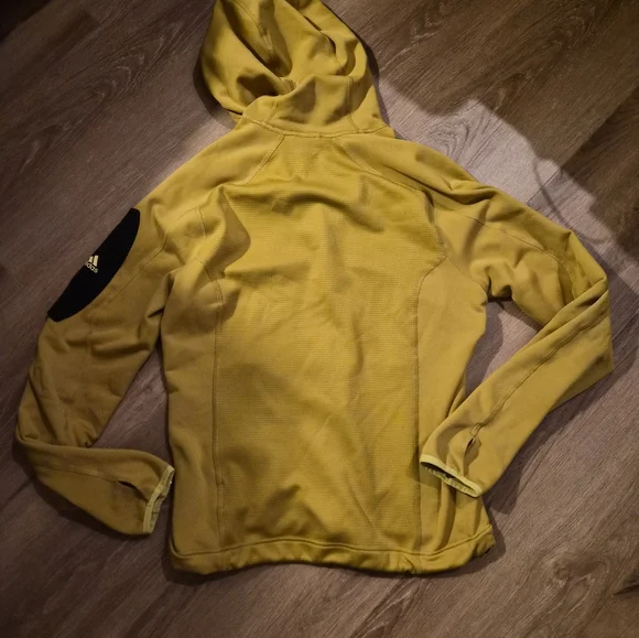 Adidas Terrex Yellow Outdoor Jacket Medium - Picture 5 of 6